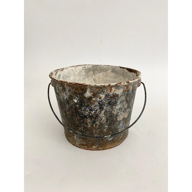 Gray Recycled Painters Pail For Sale - Image 8 of 10