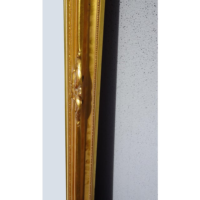 Gold Large 43.5"x31 Vintage French Country Gold Ornate Picture Frame For Sale - Image 8 of 12