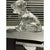 Mid-Century Modern Late 20th Century Waterford Crystal Sitting Bear Figurine Ireland Signed Etched Hallmark w/ Box For Sale - Image 3 of 9
