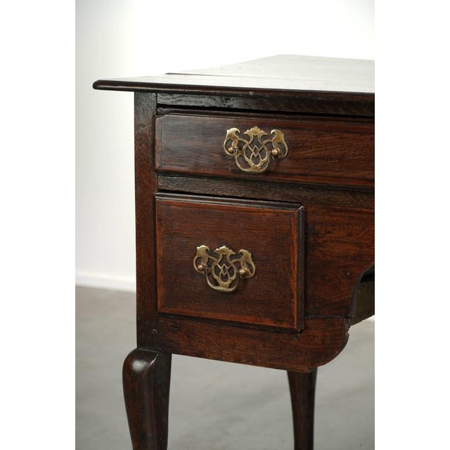 18th Century English Oak Lowboy For Sale - Image 10 of 12
