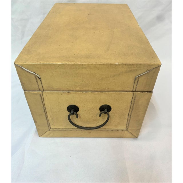Leather Storage Box Large For Sale - Image 4 of 8