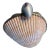 Marguerite Stix Shell Minaudiere with a Pearl and Cabochon Ruby Clasp circa 1965 For Sale