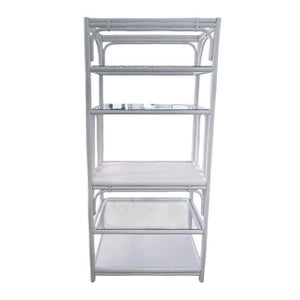 Vintage Bamboo Etagere