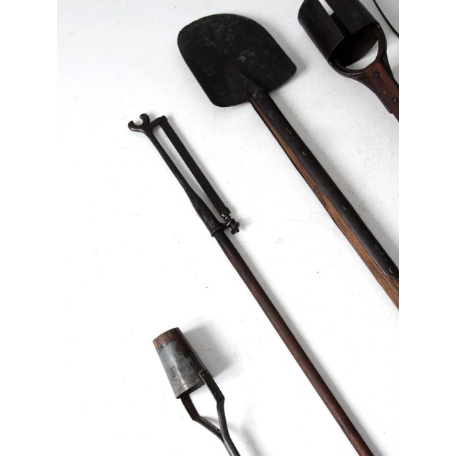 Brown Vintage Garden Tools Collectiom For Sale - Image 8 of 13