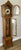 Vintage French Grandfather Clock in Oak For Sale - Image 12 of 13