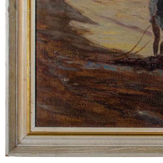 Early 20th Century Philip Thomson Gilchrist Oil Painting For Sale - Image 4 of 8