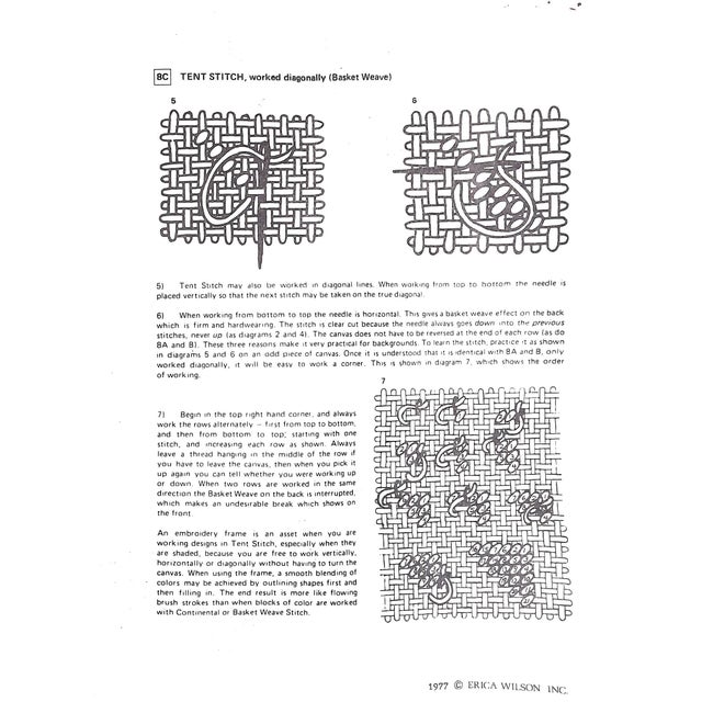 Erica Wilson Vintage Needlepoint Nantucket Harbor Kit 1988 Persian Wool (New) For Sale In New York - Image 6 of 7