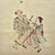 Japanese Set of 4 Antique Japanese Edo Era Comical Paintings / Early Manga – Newly Framed For Sale - Image 3 of 9