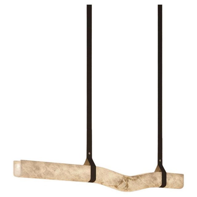 Signe Pendant Lamp by United Alabaster For Sale - Image 6 of 6