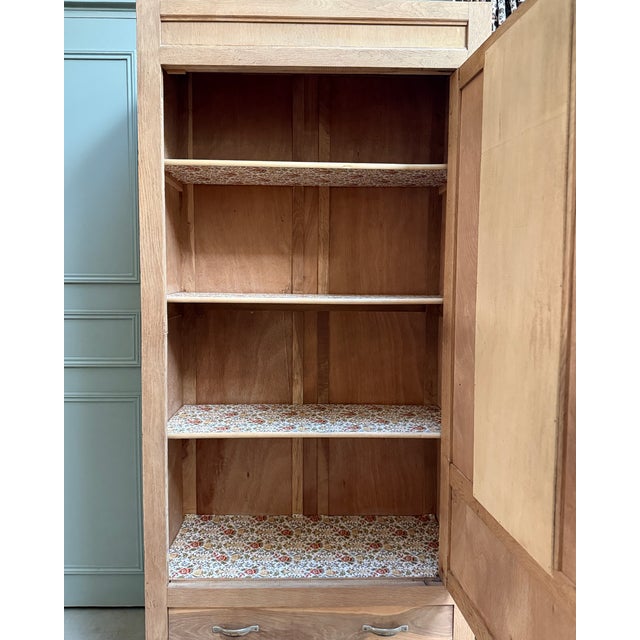 Art Deco Oak Bonnetière, 1930s For Sale - Image 10 of 14