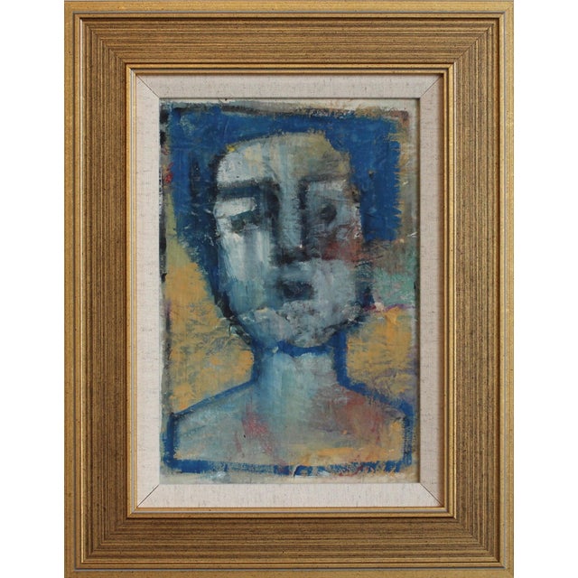 Florentine School Artist, Hidden Portraits XIX, 1990s, Acrylic on Canvas, Framed For Sale - Image 11 of 11
