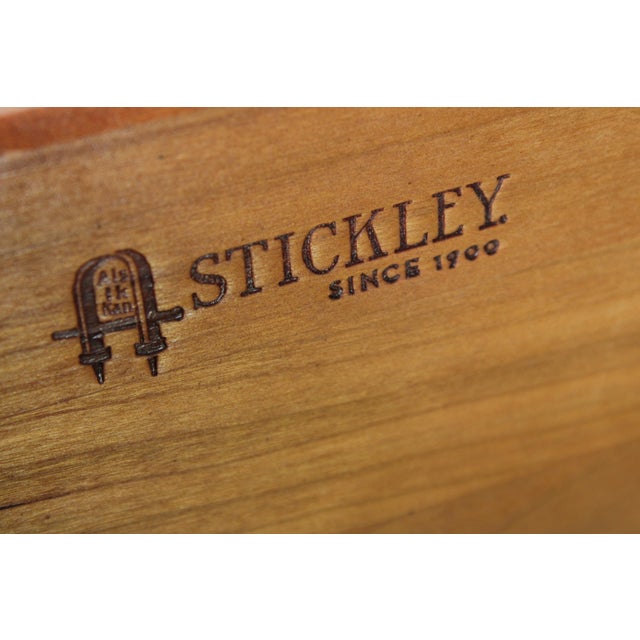 Stickley Metropolitan 8 Drawer Cherry Double Dresser For Sale - Image 15 of 16