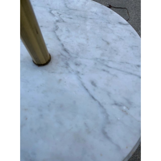 1950s 1950s Italian Marble Petite Floor Lamp For Sale - Image 5 of 7