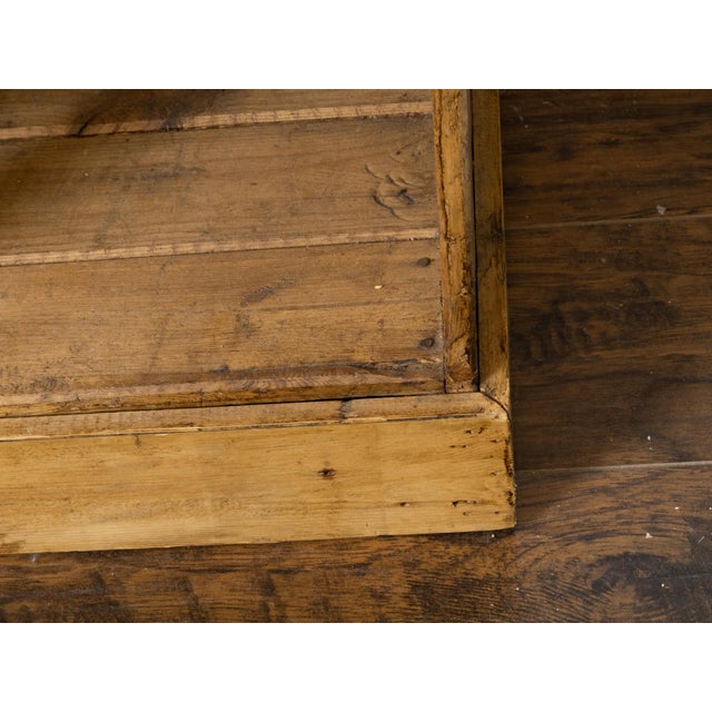 Vintage Raw Wood Pine Storage or Display Cabinets with Cubby Holes, Sold Each For Sale - Image 4 of 12