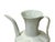 Celadon Chinese Porcelain Light Celadon White Plain Minimalistic Art Vase For Sale - Image 8 of 10