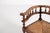 Wood Antique Walnut Corner Chair with Spindle Back and Straw Seat, 1890s For Sale - Image 7 of 12