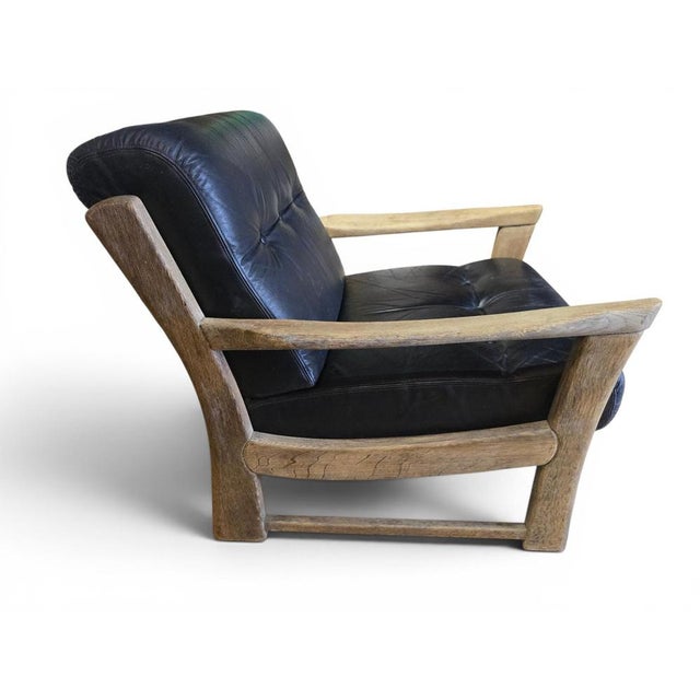 Black Brutalist Lounge Chairs from Sonja Wasseur Atelier, Netherlands, 1970s, Set of 2 For Sale - Image 8 of 15