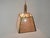 Gold Mid-Century Italian Pendant in Gilt Metal, Straw and Giass, 1970s For Sale - Image 8 of 16