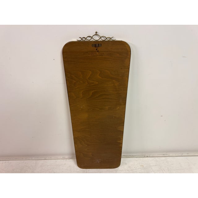 Vintage Brass Mirror by Munchner Zierspiegel, 1960s For Sale - Image 12 of 13