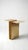 Metal Balance Side Table in Brass by Auste Ost For Sale - Image 7 of 13