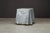 1970s Original Production John Dickinson Galvanized Steel Drape End Table, Signed For Sale - Image 5 of 12
