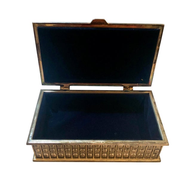 Mid 20th Century Mid-Century Silver Box For Sale - Image 4 of 10