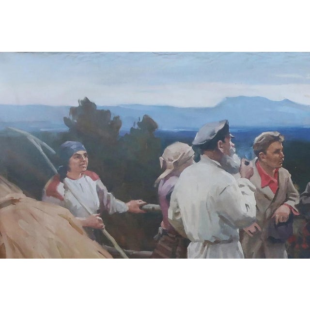 FREE SHIPPING worldwide. The painting will be rolled up and packed securely in a special protective tube. Note: The...
