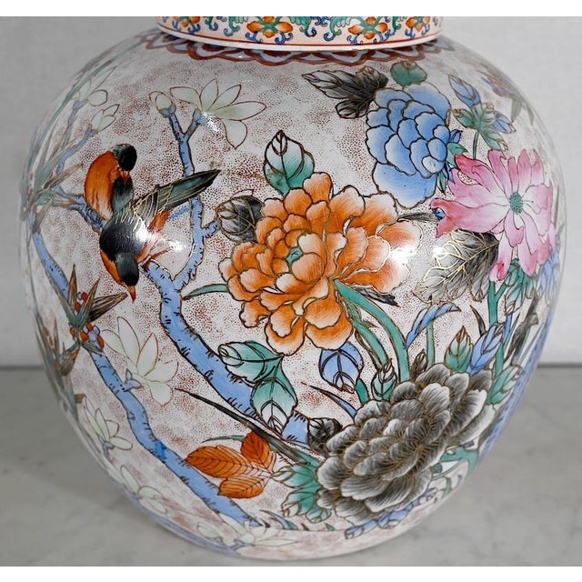 Ceramic Antique Chinese Lid Pot, 1890s For Sale - Image 7 of 18