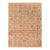 Distressed Tribal Style Rug in Orange and Red Geometric Pattern by Rug & Kilim For Sale