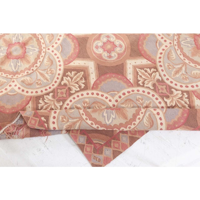 Traditional Inspired Aubusson Rug by Doris Leslie Blau For Sale - Image 9 of 9