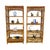 1970s 1970s Coastal Rattan Wrapped Etagere, A Pair For Sale - Image 5 of 12