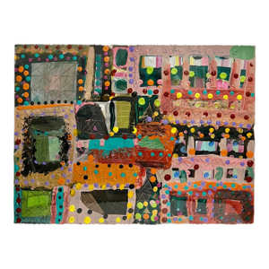 Lynne Golob GelfmanAbstract Expressionist 1980s Painting Miami Woman Modernist Lynne Golob Gelfman, c.1983
