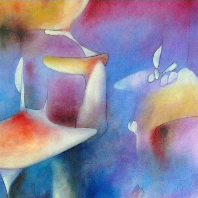 This is a one of a kind original abstract painting on canvas by Southern California artist, Daniel Ketelhut. Its...