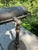 1930s Vintage Brass and Metal Banker's Lamp For Sale - Image 5 of 9