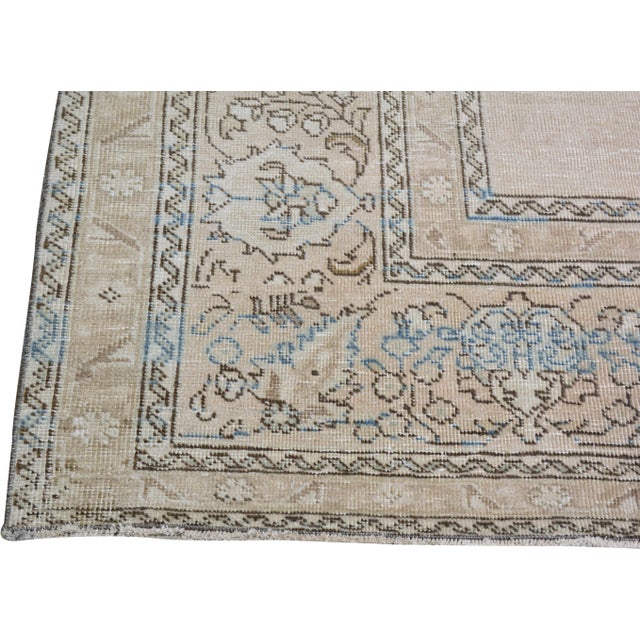 Vintage Hand Knotted Wool Rug, 9'8"x13'2" For Sale - Image 4 of 5