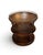 Theodore Alexander Theodore Alexander 3-Tier Leather & Wood Side Table For Sale - Image 4 of 13