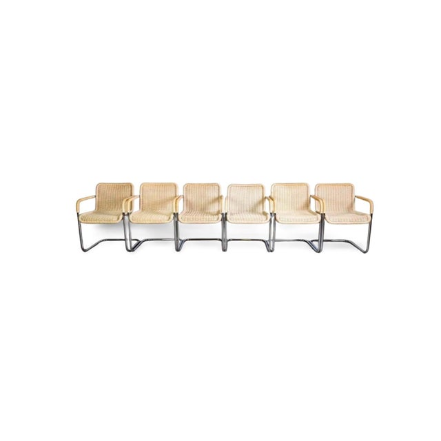 Vintage D41 Cantilever Chairs from Tecta, Set of 6 For Sale - Image 13 of 13