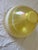 Large Yellow Yalos Murano Decorative Bowl For Sale In Los Angeles - Image 6 of 8