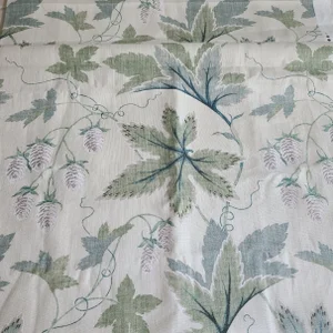 Colefax and Fowler Lindon Fabric 2 Yards X 54" Wide 100% Iinen Beige Green