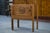 Brown Brutalist Bedside Table in Oak, 1950s For Sale - Image 8 of 9
