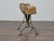 Mid-Century Modern Rustic Mid-Century Wooden Trough Accent Table on Custom Iron Base For Sale - Image 3 of 12