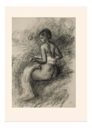 1959 Auguste Renoir, First Edition Vintage Photogravure "After the Bath"