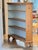 Brown 19th Century Pine Open Bookcase With Painted Blue Interior For Sale - Image 8 of 13