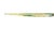 Mid 20th Century Vintage Handmade Carved Wood Green Paintbrush Sculpture For Sale - Image 5 of 5