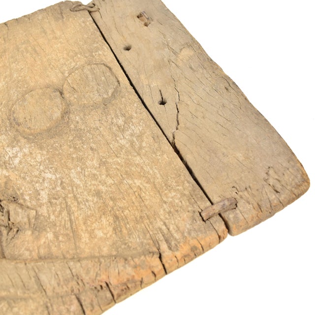 African Early 20th Century Dogon Door Mali 19.5 Inch For Sale - Image 3 of 6