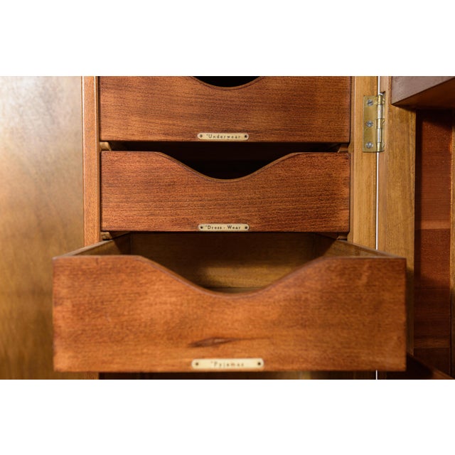 Art Deco Oak Wardrobe from Fitrobe, 1930s For Sale - Image 12 of 18