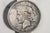Americana Lady Liberty America Art 1923 Peace Dollar Coin Mounted Antique Sterling Silver Money Cash Clip For Sale - Image 4 of 10