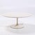 Mid-Century Modern Eero Saarinen for Knoll Mid Century Tulip 36 Inch White Laminate Coffee Table For Sale - Image 3 of 7