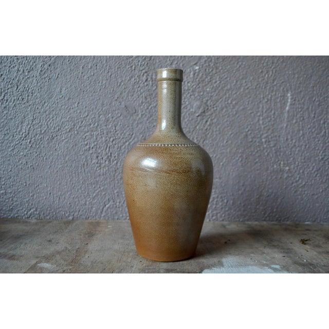Sandstone Vase by Paul Langeron for Pont De Vernes, France, 1960s For Sale - Image 9 of 9