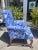 Rose Tarlow Melrose House Chippendale Mahogany Love Chair With Ralph Lauren Chintz Fabirc For Sale In Los Angeles - Image 6 of 6